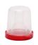 Соска силіконова Курносики, кругла, в контейнері, розмір L, від 6 міс., червоний (7030 L) - мініатюра 1
