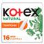 Тампоны гигиенические Kotex Natural Normal, 16 шт. - миниатюра 1