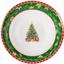 Салатник Lefard Christmas Delight, 16 см, білий із зеленим (985-149) - мініатюра 2