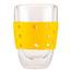 Склянка скляна з подвійними стінками Gipfel Luminossi з силіконовим тримачем 300 мл жовта (7156) - мініатюра 1