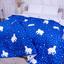 Одеяло хлопковое MirSon Деми №2823 Сolor Fun Line Stalk, полуторное, 205х140 см, синее (2200006700395) - миниатюра 1