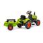 Трактор Falk 2041C Claas Arion на педалях с прицепом, зеленый (2041C) - миниатюра 3