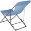 Крісло розкладне Bo-Camp Flat блакитне (1204684) - мініатюра 2