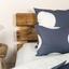 Комплект постільної білизни ТЕП Happy Sleep 335 Circle двоспальний синій з білим (2-03795_25556) - мініатюра 4