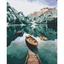 Картина по номерам ArtCraft Лодка во фьордах 40x50 см (10626-AC) - миниатюра 1