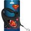 Повідець-рулетка для собак Waudog R-leash Супермен Лого, світловідбиваючий, M, до 25 кг, 5 м, чорний - мініатюра 3