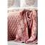 Набір постільна білизна з покривалом та пледом Karaca Home Chester pudra 2020-1, євро, рожевий, 10 предметів (svt-2000022238540) - мініатюра 4