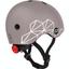 Шлем защитный Scoot and Ride, с фонариком, 45-51 см (XXS/XS), серый - миниатюра 1