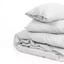 Комплект постельного белья MirSon Natural Linen Beatrice лен полуторный евро светло-серый (2200008247751) - миниатюра 2