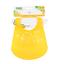 Нагрудник силіконовий Baby Team, жовтий, 22,5х1х29,5 см (6591) - мініатюра 2