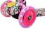 Самокат Daddychild HD009TW-Pink, з підсвічуванням коліс, рожевий (HD009TW-Pink) - мініатюра 5