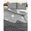 Комплект постельного белья Прованс Легкость, бязь, полуторный, серый (29475) - миниатюра 2