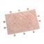 Набір килимків Irya Esty gul kurusu, 90х60 см і 60х40 см, світло-рожевий (svt-2000022273725) - мініатюра 3