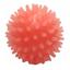 Игрушка для собак Fox Мяч с шипами, с ароматом ванили, 6 см, оранжевая - миниатюра 1
