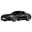 Автомодель на радіокеруванні Mondo BMW New X4 R/C 1:18 чорний (63634) - мініатюра 1