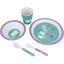 Набір посуду Kite 5 предметів бірюзовий з фіолетовим (K22-313-02) - мініатюра 1