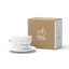 Чашка з блюдцем Tassen для кофе Подмигивающее лицо, белая, 200 мл (TASS14801/TA) - миниатюра 2