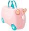 Детский чемодан для путешествий Trunki Flossi Flamingo (0353-GB01) - миниатюра 1