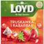 Чай фруктовый Loyd Strawberry&Rhubarb, клубника и ревень, в пирамидках, 40 г - миниатюра 1
