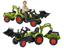 Дитячий трактор Falk Claas Arion на педалях з причепом і 2 ковшами, зелений (2070Y) - мініатюра 2