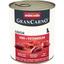 Влажный беззерновой корм для щенков Animonda GranCarno Junior Beef + Turkey hearts, с говядиной и индейкой, 800 г - миниатюра 1