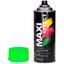 Эмаль аэрозольная Maxi Color Effect флуоресцентная зеленая 400 мл - миниатюра 2