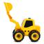 Трактор с экскаваторной установкой Kaile Toys, желтый (KL702-1) - миниатюра 8