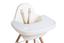 Столик к стулу для кормления Childhome Evolu с силиконовым подносом, белый (CHEVOTSAW) - миниатюра 2