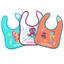 Набір нагрудників бавовняних Baboo Sea Life, 0+ міс., 3 шт., різнобарвний (11-008) - мініатюра 1