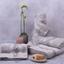 Полотенце для лица Aisha Home Ronesans, махровое, 90х50 см, серое (5283-0103213) - миниатюра 1