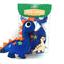 Набор для творчества Апли Крапли Сшей сам игрушку из фетра "Динозавр синий" (СИ-08) - миниатюра 1