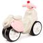 Беговел с бесшумными колесами Falk Strada, белый с розовым (802S) - миниатюра 3