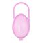 Футляр для пустышки BabyOno полупрозрачный, розовый (528/04) - миниатюра 1