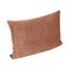 Чохол на подушку Руно Cappuccino на блискавці, стьобаний мікрофайбер+велюр, 50х70 см, коричневий (382.55_Cappuccino) - мініатюра 1