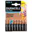 Лужні батарейки мізинчикові Duracell Ultra 1,5 V AAA LR03/MX2400, 8 шт. (5004808) - мініатюра 2