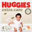 Підгузки Huggies Extra Care 4 (8-14 кг), 60 шт. - мініатюра 1