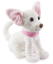 Мягкая игрушка Tigres Собачка чихуахуа, 20 см, белый (СО-0095) - миниатюра 1