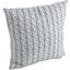 Декоративная подушка Руно Grey Braid, 50х50 см (Р306.52_Grey Braid) - миниатюра 1