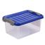 Ящик пластиковый Heidrun ClipBox light, 31 л, синий (605_1) - миниатюра 1