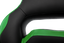 Геймерское кресло GT Racer черное с зеленым (X-2749-1 Black/Green) - миниатюра 11