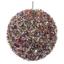 Прикраса для ялинки Shishi Куля в різнокольорових блискітках, 10 см (53772) - мініатюра 1