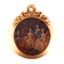 Панно овальне Mezzaluna Медальйон, 19 см, без пакування (623-038) - мініатюра 1