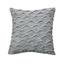 Подушка декоративна Прованс Хвилі, 33х33 см, сірий (27426) - мініатюра 1