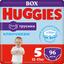 Набор трусиков-подгузников для мальчиков Huggies Pants 5 (12-17 кг), 96 шт. (2 уп. по 48 шт.) - миниатюра 1