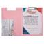 Папка-планшет з металевим кліпом Axent Pastelini А4 рожева (2514-10-A) - мініатюра 2