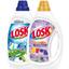 Набір Losk: Гель для прання Losk Color Ароматерапія Ефірні олії та аромат квітки Жасмину, 855 мл + Гель для прання Losk для білих речей Гірське озеро, 855 мл - мініатюра 1