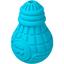 Игрушка для собак GiGwi Bulb Rubber, Лампочка резиновая, S, голубая, 9 см (2336) - миниатюра 1