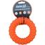 Игрушка для собак AnimAll Fun AGrizZzly Кольцо с шипами оранжевая 12 см - миниатюра 1