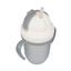 Кружка з силіконовою трубочкою Canpol babies Matte Pastels, 210 мл, сірий (56/522_grey) - мініатюра 6