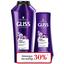 Набор Gliss Fiber Therapy: Шампунь, 400 мл + Бальзам, 200 мл, для истощенных после окрашивания волос - миниатюра 1